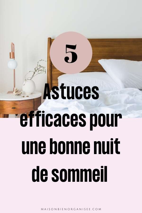tips for a good night sleep