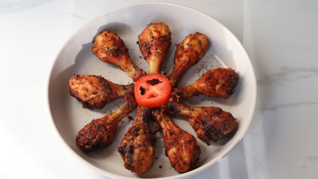 Cuisses De Poulet Bien Assaisonnées Au Air Fryer - Maison Bien Organisée