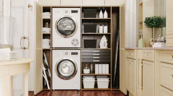 natural laundry room
