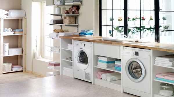 La salle de lavage